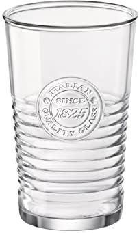Bormioli Rocco Officina 540630MTV121990 Verre isotherme pour boissons froides, jus et cocktails Transparent 473 ml