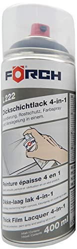 FORCH 4 in 1 RAL 5004 Schwarzblau BLAU SCHWARZ DICKSCHICHTLACK Lack Spray SPRAYDOSE (3)