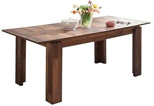 trendteam smart living - Universal - Esstisch - Alteiche - ausziehbarer Küchentisch - (BxHxT) 160-200 x 77 x 90 cm - Esszimmertisch in rustikaler Optik - Kratzfest