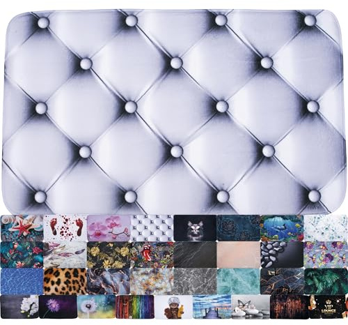 Sanilo Bath Mat, Wide Choice of Beautiful Non-Slip Bath Rugs, Super Soft, Quick-Drying, Washable (Comfort, 70 x 110 cm)