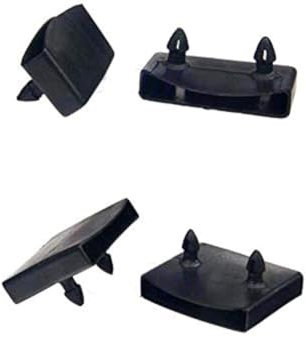 NANSHINE 53,5–54,5 mm Ersatz-Lattenhalter-Set, Kunststoff-Endkappenhalter, 20 Stück