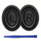 Aiivioll Replacement Earpads Cushions for Bose QuietComfort 35 (QC35) and QuietComfort 35 II (QC35 II) Headphones, Ear Pads with Softer Leather, Noise Isolation Memory Foam (Black)