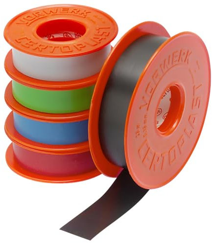 Certoplast Elektroisolierband 601, 19 mm x 25 m, braun 60100124 (Elektrosiolierband Isolierband Elektroklebeband Klebeband Markierungsband Markierungsklebeband Wickelband Elektikerband Tape)
