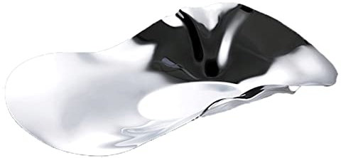 luckxuan Bandeja para Servir Bandeja de Acero Inoxidable Bandeja Bandeja de Bandeja multifunción de Bandeja for el hogar Adornos de decoración Bandejas para Servir (Size : A)