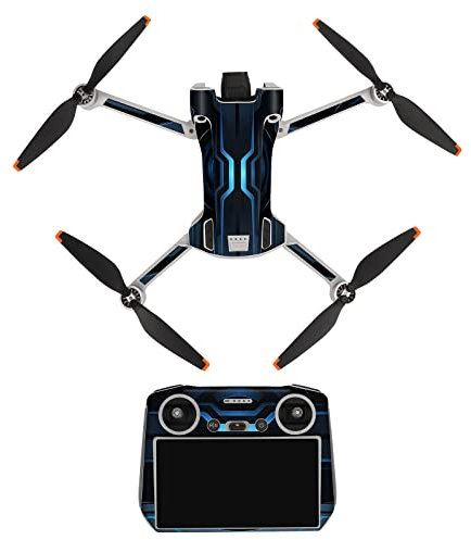 Aufkleber-Set für DJI Mini 3 Pro mit Bildschirm, Dekorationsfolien-Aufkleber-Kit, abnehmbar, wiederholt geklebt, ProtectiveShell-Dekorationsaufkleber (3)