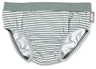 Sterntaler Badehose mit Hai Print - UV-Schutz 50+ Baby Schwimmhose mit Windeleinsatz bis Größe 86/92 - Jungen Badehose mit praktischer Kordel zur Weitenregulierung