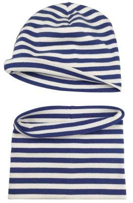 SWAUSWAUK Beanie Mütze Kinder Jungen Baby 0–6 Jahre - Mütze Schal Set Junge für Herbst Winter Frühling