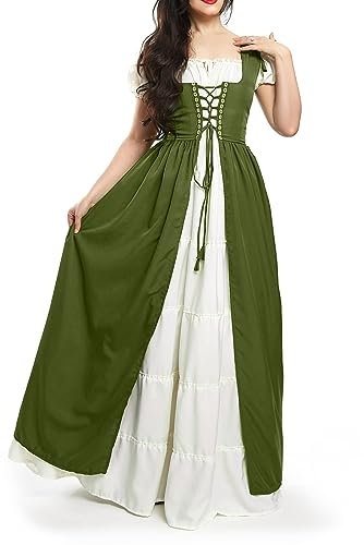 Robe Médiévale Femme Rose Sexy Longue Chic Mi-Longue Vintage Blanche De Cérémonie Grande Taille De Chambre Polaire
