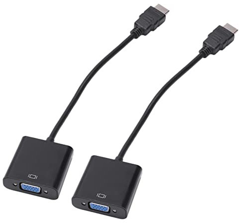 2X Adattatore da A VGA A Femmina VGA RGB Adattatore A Femmina da 1080P