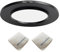 52 mm Objektiv auf 77 mm Kameraobjektiv-Adapter, 52 mm auf 77 mm, Step-Up-Ring-Adapterring für alle Marken von UV-ND CPL, mit Premium-Objektiv-Reinigungstuch, 2 Stück (52 mm-77 mm)