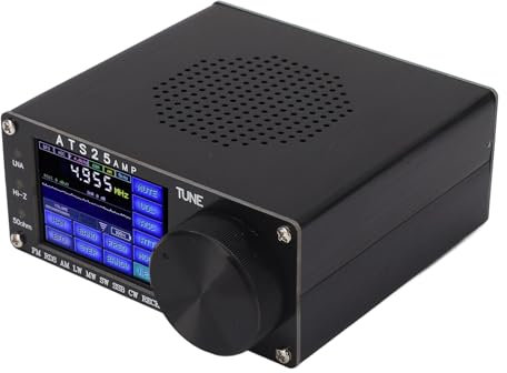 Stereo-Receiver -Stereo-Receiver, Vollband-DSP-RDS-Receiver mit USB-Kabel für AM, SYNC, SSB, DIGI