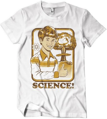 Steven Rhodes Science! T-Shirt White-XL