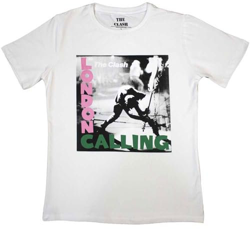 The Clash London Calling Damen Skinny Fit T Shirt M