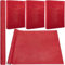 CRASPIRE 59 x 16.9 Zoll Wildleder-Bucheinband Rot Für A3-A8-Bücher, Bindungsstoffoberfläche, Papierrückseite, Bucheinband, Bücher, Album, Scrapbooking, Archivierung, DIY-Abdeckung, Schutz, Bucheinband