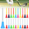 Vegena 100 Stück Golf Tees, Golf Tees Kunststoff Lang 83MM, Gummi Golf Tees, Golf-Simulator-Tees Unzerbrechlich für Golffahrer Trainieren Garten Indoor Outdoor