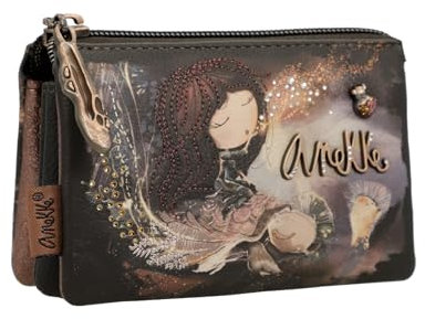 Anekke - Porte-monnaie FEMME anthracite