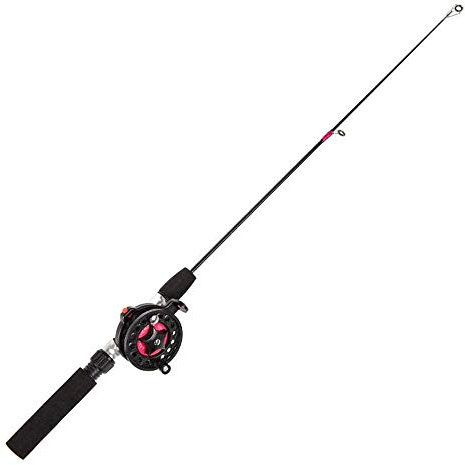 Super kurze einziehbare Eis-Angelrute für den Winter, Teleskop-Mini-Eisangeln, mit Angelrolle, 62 cm, 27 cm, bequem und umweltfreundlich