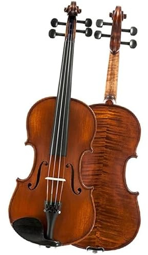 Erwachsenen geige Anfänger Decke Aus Abgelagerter Fichte Handgefertigt Lackiert Griffbrett Aus Ebenholz Für Violine