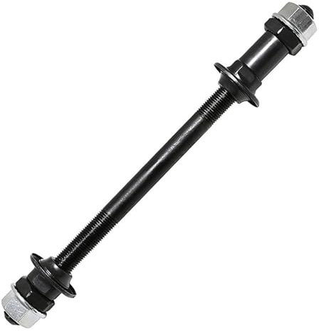 Fahrrad Radnabe Achse Stahl Fahrrad Radnabe Achse Vorne Hinten Vollwelle Hebel Fahrrad Reparatur Werkzeug Zubehör