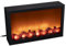 Ideen mit Herz Cheminée LED décorative - Électrique - Sans chauffage - Effet feu / flamme réaliste - 41 x 10 x 25 cm - Avec fonction minuterie (6 heures allumées, 18 heures éteintes)