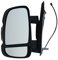 Für Citroen Jumper für Fiat Ducato Aussenspiegel manuell mit Spiegelglas Konvex Weiss Links 2-PINS ab 2006-