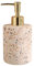 Easnea Distributeur de savon en marbre doré - Motif résine Terrazzo - Lotion liquide pour les mains - Salle de bain cuisine - 2000 ml - PUMP_DISPENSER