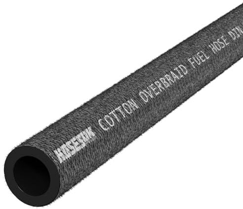 7mm (9/32) ID x 12mm (1/2) OD Hoses UK Premium Cotton Braided Fuel Water Air Oil Breather Hose Pipe 1 Metre