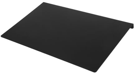 Holibanna Tagliere Per Cucina in Acrilico Nero Funzione Antiscivolo Lavabile in Lavastoviglie Per Impasto E Taglio Cibo