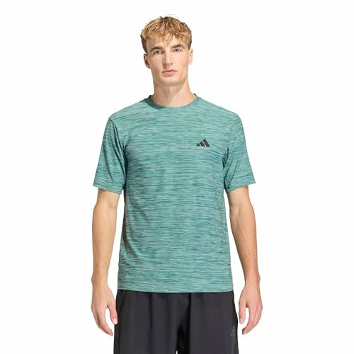 adidas Men's Workout Essentials Flex T-Shirt, Wonder Sage Mel., M