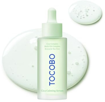 TOCOBO Cica Calming Serum 50 ml Beruhigendes und feuchtigkeitsspendendes Gesichtsserum für empfindliche Haut