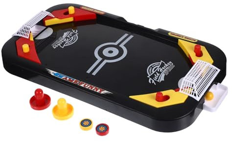SOIMISS 1Stück Mini Tischhockeyspiel für Spieler Umweltfreundliches Brettspiel Perfektes für Fördert Motorische Fähigkeiten und Strategisches