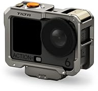 Tilta Kamerakäfig-Basis-Set, kompatibel mit DJI Osmo Action 6, magnetische Schnellwechsel-Grundplatte im Lieferumfang enthalten, 1/4-Zoll-20-Gewinde mit Positionspunkten, Kaltschuh-Empfänger