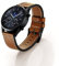 SUNDAREE Kompatibel mit Galaxy Watch 46MM/Gear S3 Frontier/Classic Armband,22MM Braun Leder Echt Lederarmband Ersatz Uhrenarmband für Samsung Galaxy Watch 3 45MM/Garmin Venu 3/Huawei Watch GT 4 46MM