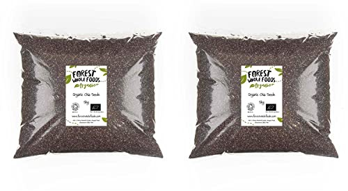 Forest Whole Foods Organic Chia Seeds 10kg