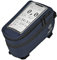 NC-17 Connect Smartphone XL Tasche für Oberrohr, Dot blau, Klettverschluss