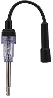 Weiye In-Line Spark Plug Engine Ignition Tester 6-12V Pick Up Coil Armature Diagnostic Detector Tool for Automotive Car Lawnmower Internal External Engine