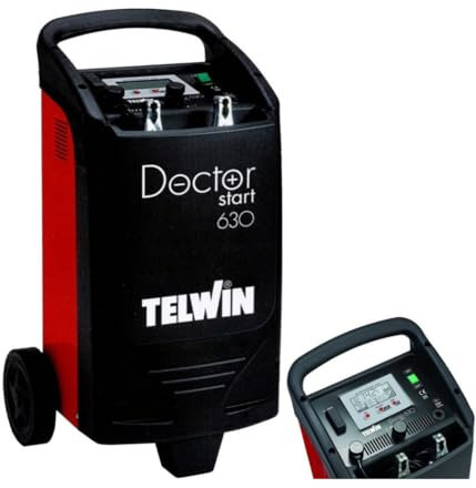 OISE ART STORE Trade Shop - Telwin Doctor Start 630 230v 12/24v Caricabatterie Avviatore Tester Elettronico