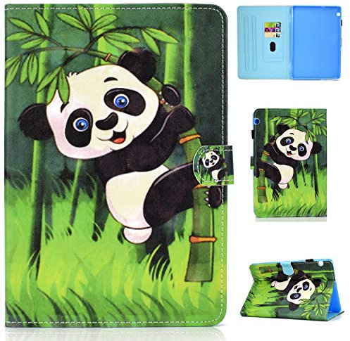 Case for Huawei MediaPad T5 10 - Ultra Slim Smart Leather Case Cover with Stand Function for Huawei Mediapad T5 10 10.1 Inch Tablet 2018,Panda