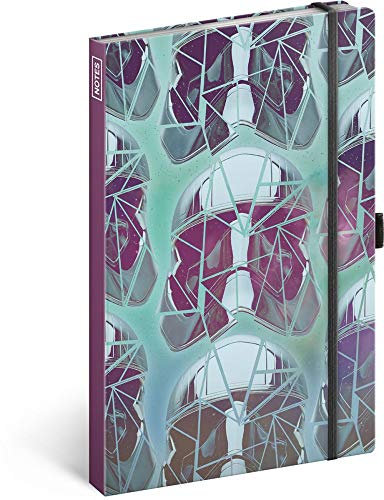 Notizbuch liniert mit Gummiband ca. A5 - Notizblock für Frauen, Mädchen, Jungen Teenager und Kinder - Schule und Büro Tagebuch Journal Notebook (Star Wars)