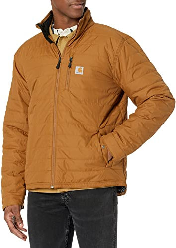Carhartt Rain Defender® Relaxed Fit Lightweight Insulated Jacket, GIACCA GILLIAM Uomo, CARHARTT® BROWN,