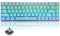 T8 RGB Gaming Keyboard 60% | Clicky Optical Blue Switches | Mini 60 Percent Wired Mechanical Keyboard | 18 Chroma LED Backlit Illuminated Keyboard | Compact 68 Keys | Detachable USB-C Cable | Blue