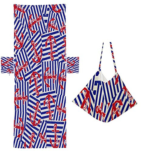 B/A Fodera per Sedia da Piscina - Copertura per sedie da Piscina Patio con Tasche Laterali | Copertura per sedie da Piscina per lettini Prendisole, Piscina, Giardino, Patio, Hotel, Non Scorrevole