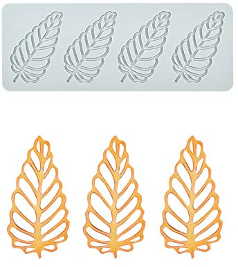 Moule en silicone en forme de Feuilles de palmier, tapis dentelle pour gâteaux, outils de décoration de pâtisserie, utilisé pour façonner la pâte à sucre fondue, le chocolat, le fondant