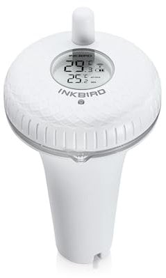 Inkbird IBS-P01R Funk Poolthermometer, Schwimmend Thermometer(Absender)