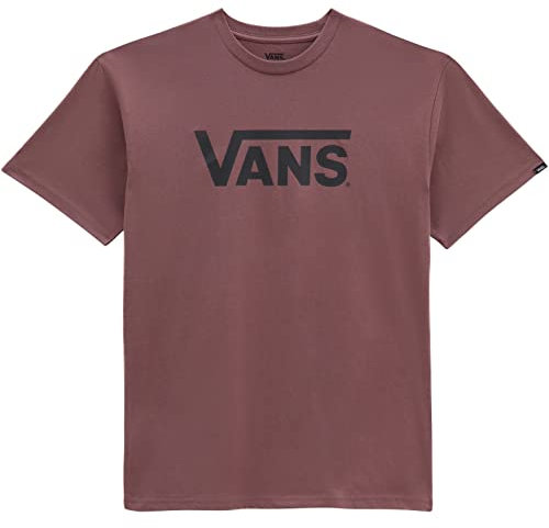 Vans Classic Tee T-Shirt, Fantasma Rosa Tortora, S Uomo