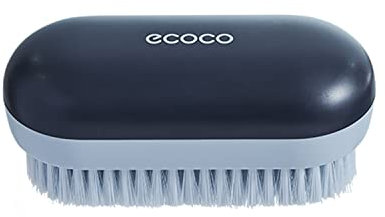 MEIJMJIA - Waschbürste, Reinigungsbürste mit extra harten Borsten, zum Reinigen von Kleidung, Schuhen, Fliesen, Küche, Bad (Blu/Senza maniglia)