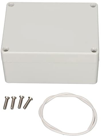 Boîte de derivation, Boîte de Jonction, Boîtier de projet etanche ABS IP65, DIY Boîte de jonction de câblage, pour les équipements électriques intérieure et extérieure (115 * 90 * 55mm)