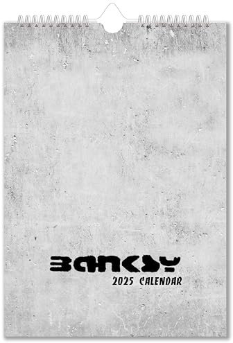 Banksy Wandkalender 2024, A4, 20,3 x 30,5 cm