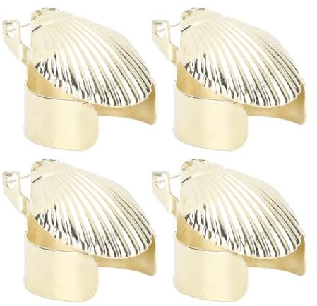 Pssopp Kerzenlöscher, 4-teiliger Kerzenlöscher, Automatisch für Schlafzimmer (Gold)