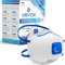 VEVOX® Mascherine FFP1 - scatola da 5, 10, 20 o 5000 – con guarnizione comfort light – mascherina FFP1 - maschera filtrante respiratoria FFP 1 con valvola - certificata CE per la massima protezione